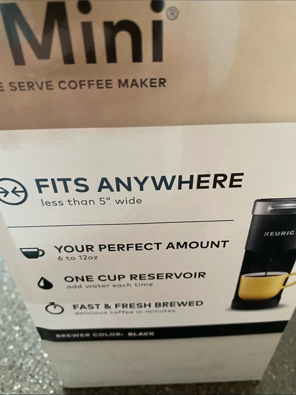 Keurig K-Mini Single Serve Coffee Maker - Black